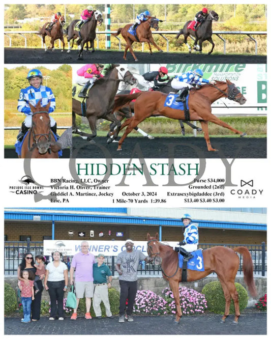 Hidden Stash - 10-03-24 R07 Pid Presque Isle Downs