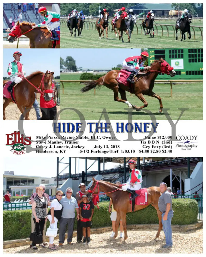 HIDE THE HONEY - 071318 - Race 04 - ELP - Coady Media - Kurtis Coady Photography