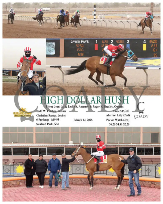 HIGH DOLLAR HUSH - 03-14-25 - R01 - SUN Sunland Park