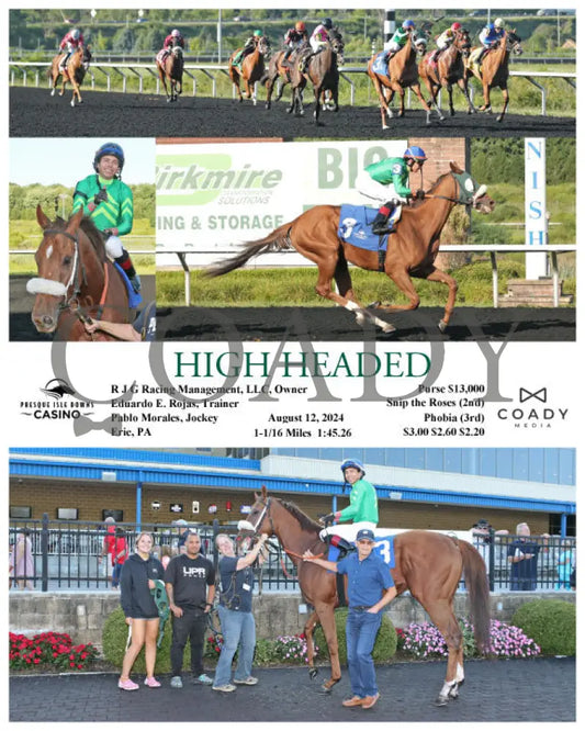 High Headed - 08-12-24 R08 Pid Presque Isle Downs
