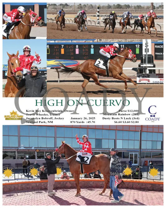 High On Cuervo - 01-26-25 R02 Sun Turfway Park
