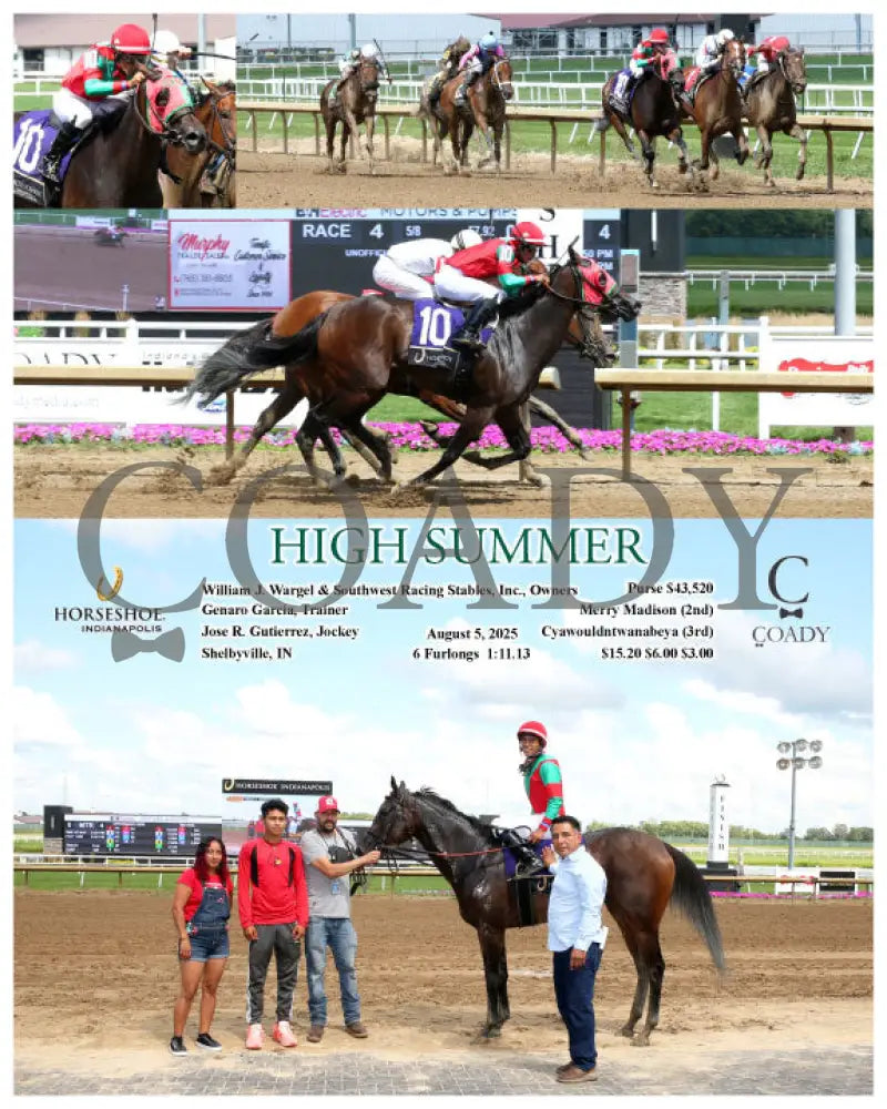 HIGH SUMMER - 08-05-25 - R04 - IND Indiana Grand