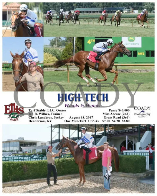 High Tech - 081817 Race 06 Elp Ellis Park