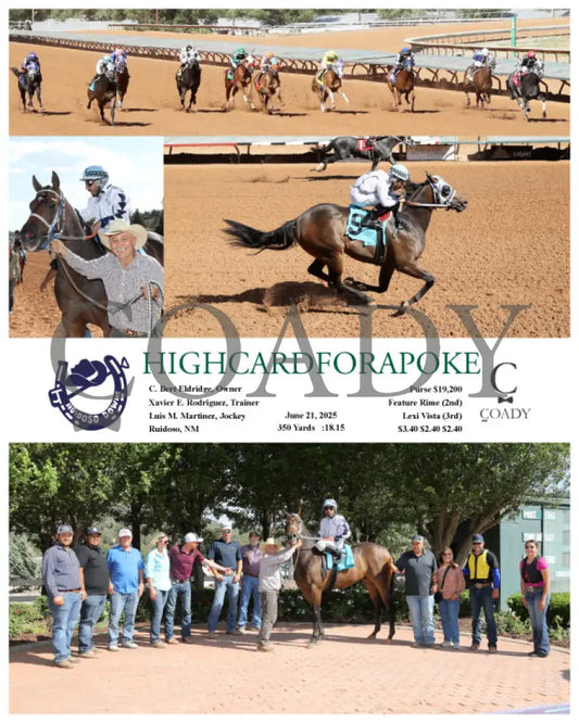 HIGHCARDFORAPOKE - 06-21-25 - R09 - RUI Ruidoso Downs