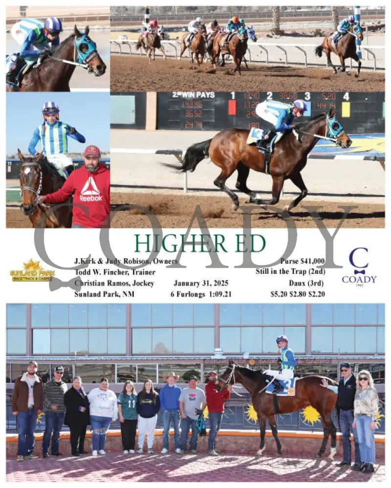 Higher Ed - 01-31-25 R06 Sun Turfway Park