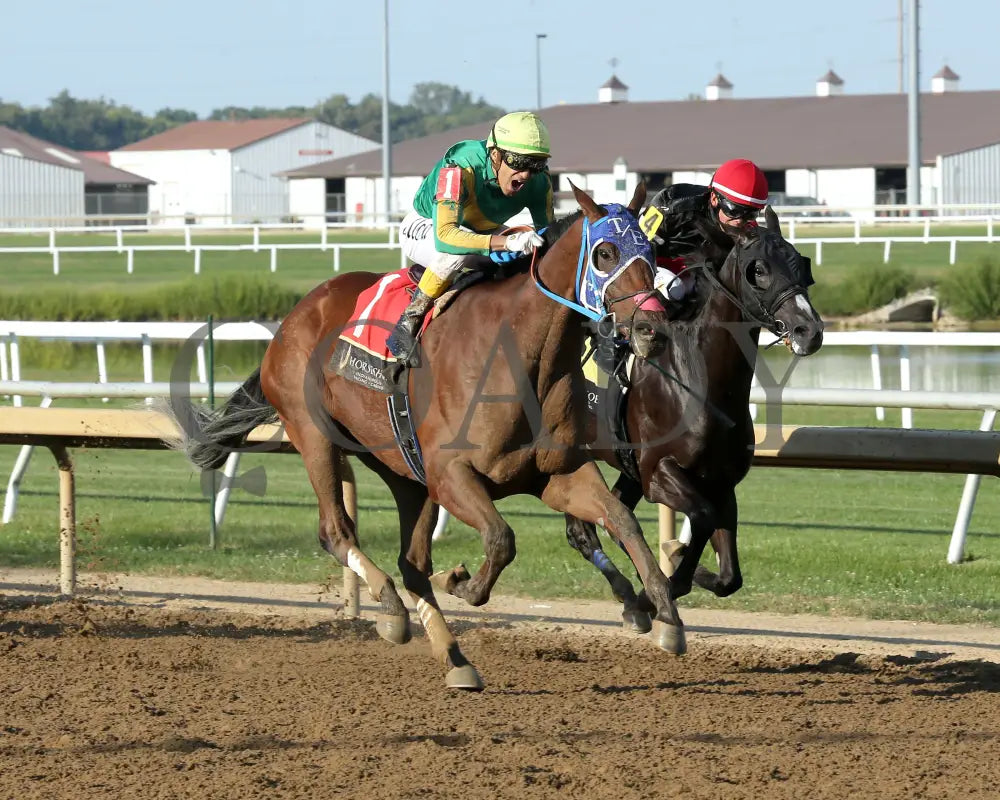 HIGHEST MEMORIES - The Empire - 25th Running - 09-10-25 - R08 - Horseshoe Indiana - Finish 01 - Sammantha Pagels
