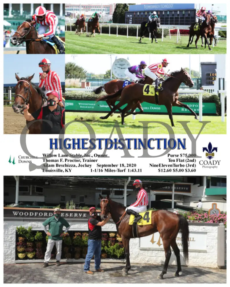 Highestdistinction - 09-18-20 R05 Cd Churchill Downs
