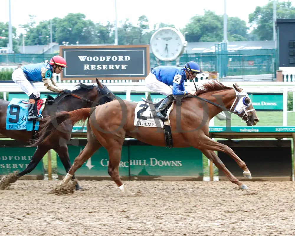 Highland Falls - The Blame G3 5Th Running 06-01-24 R10 Cd Finish 01 Churchill Downs