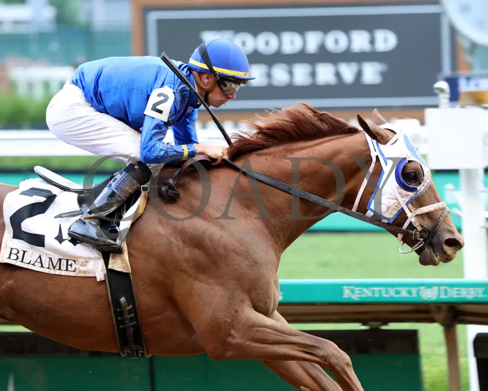 Highland Falls - The Blame G3 5Th Running 06-01-24 R10 Cd Tight Finish 02 Churchill Downs