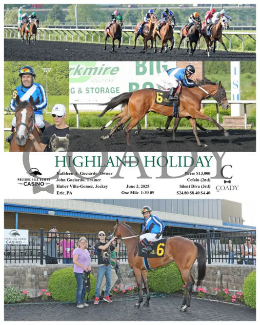 HIGHLAND HOLIDAY - 06-03-25 - R07 - PID Presque Isle Downs