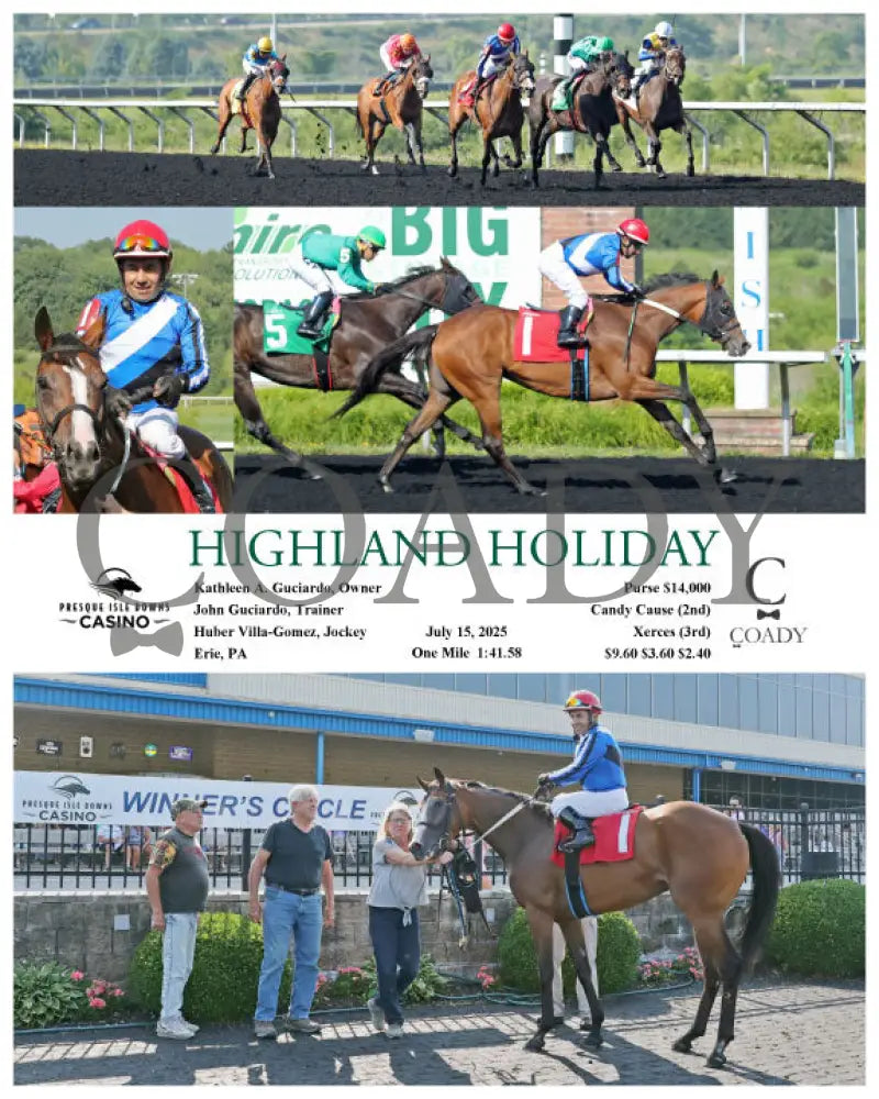 HIGHLAND HOLIDAY - 07-15-25 - R05 - PID Presque Isle Downs