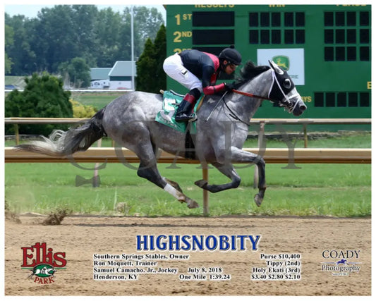 Highsnobity - 070818 Race 01 Elp Action Ellis Park