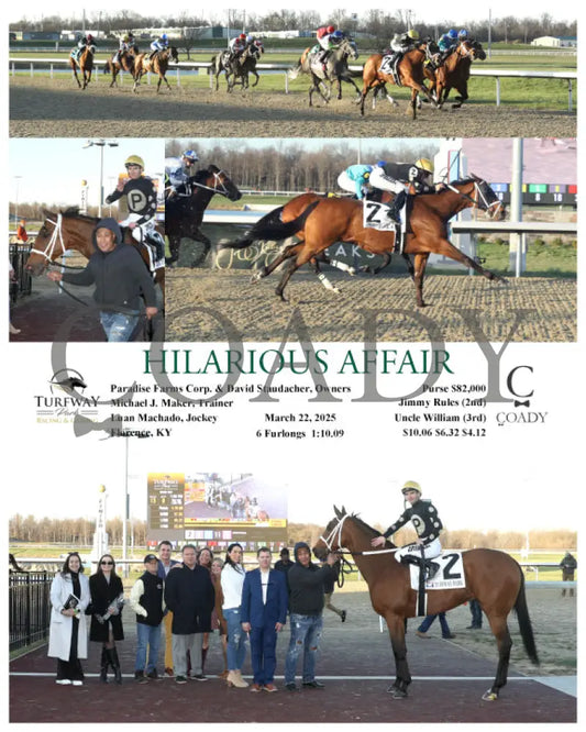 HILARIOUS AFFAIR - 03-22-25 - R13 - TP Turfway Park