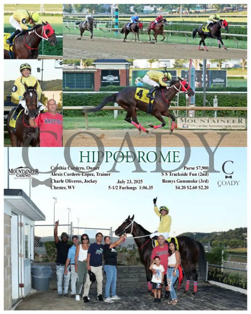 HIPPODROME - 07-23-25 - R03 - MNR Mountaineer Park