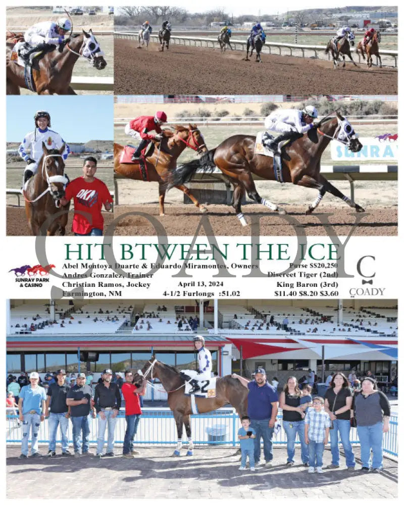 Hit Btween The Ice - 04 - 13 - 24 R09 Srp Sunray Park