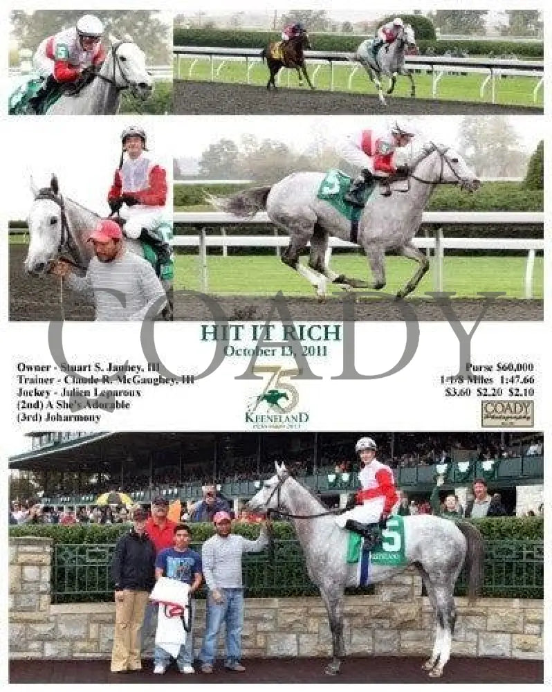 Hit It Rich - 101311 Keeneland