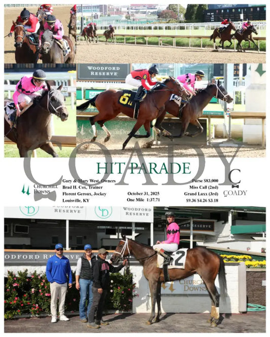 HIT PARADE - 103125 - Race 02 - CD Churchill Downs