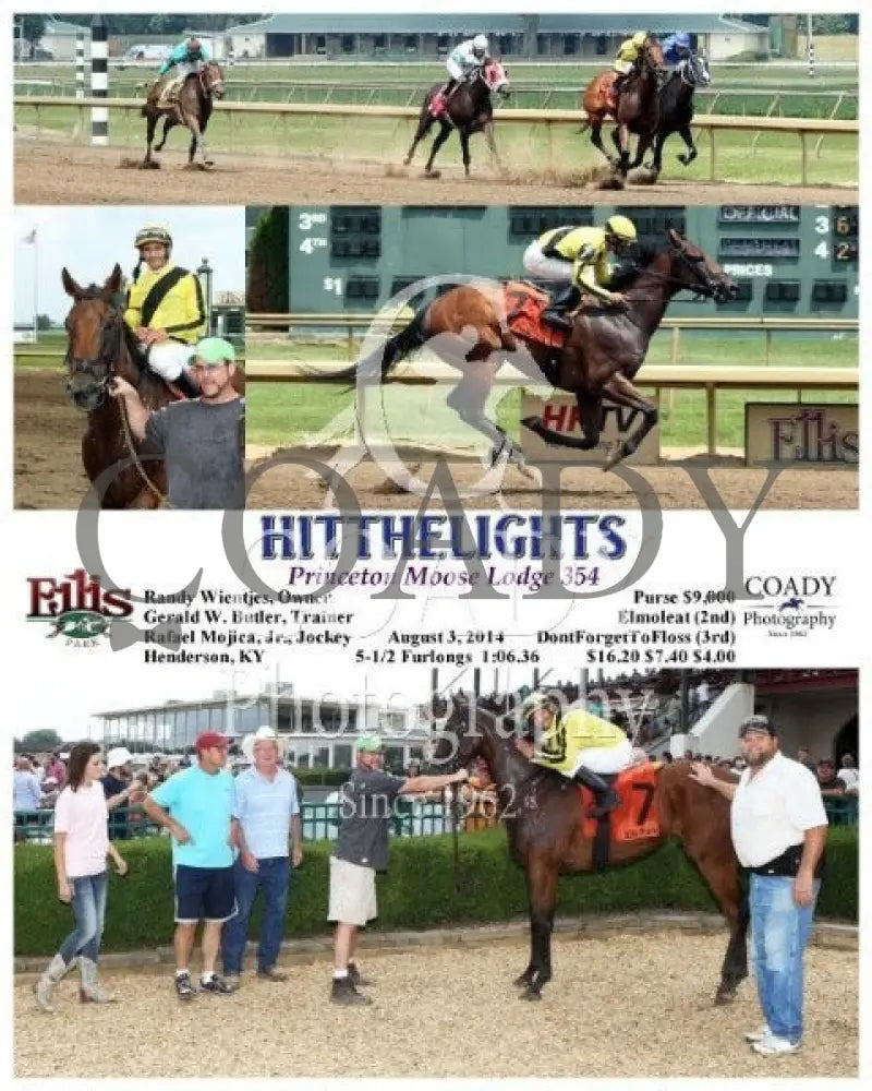 Hitthelights - 080314 Race 04 Elp Ellis Park