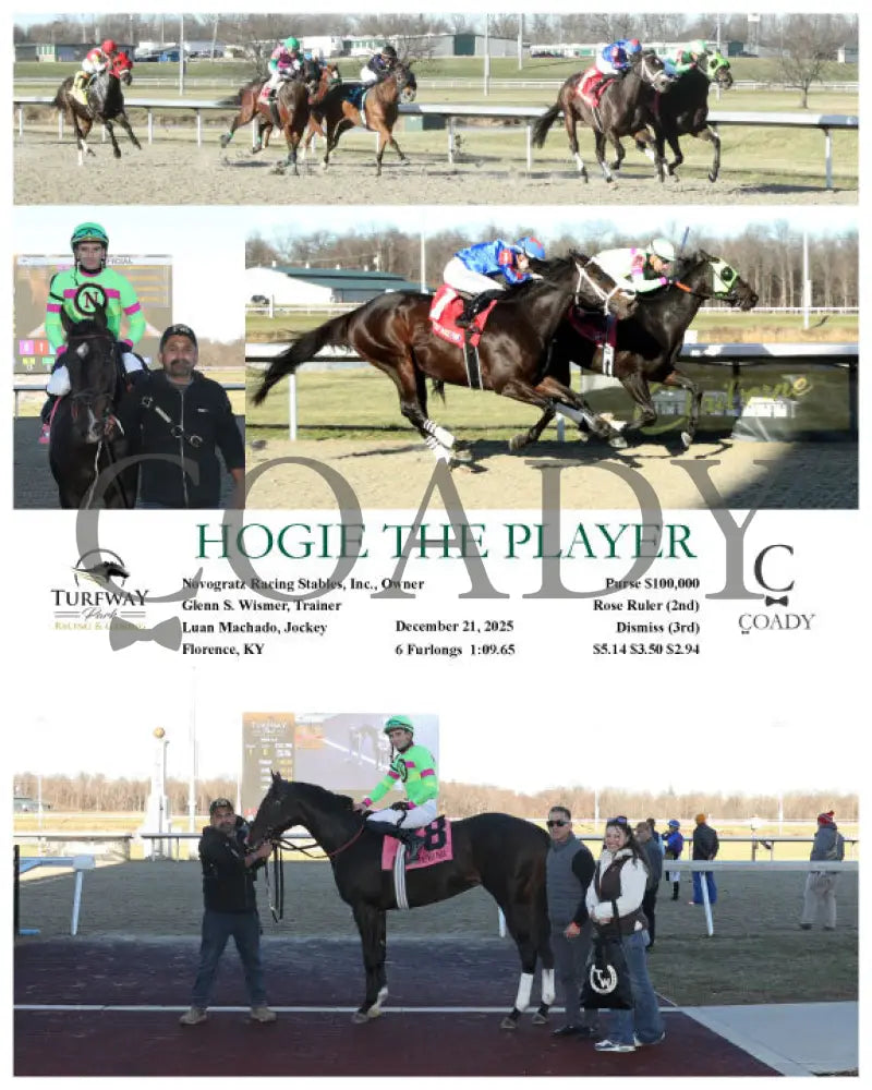 HOGIE THE PLAYER - 122125 - Race 01 - TP - Coady Media - Kurtis Coady Photography