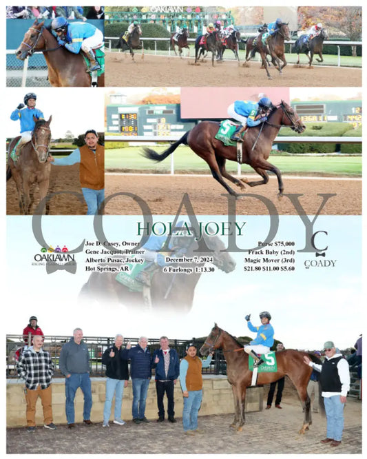 Hola Joey - 12-07-24 R08 Op Oaklawn Park