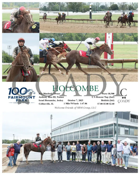 HOLCOMBE - 10-07-25 - R02 - FP Fanduel Sportsbook Horse Racing