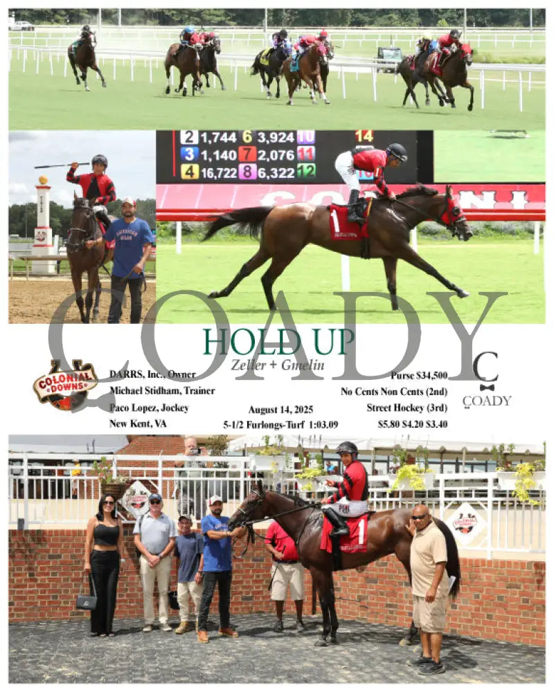 HOLD UP - Zeller + Gmelin - 08-14-25 - R04 - CNL Colonial Downs