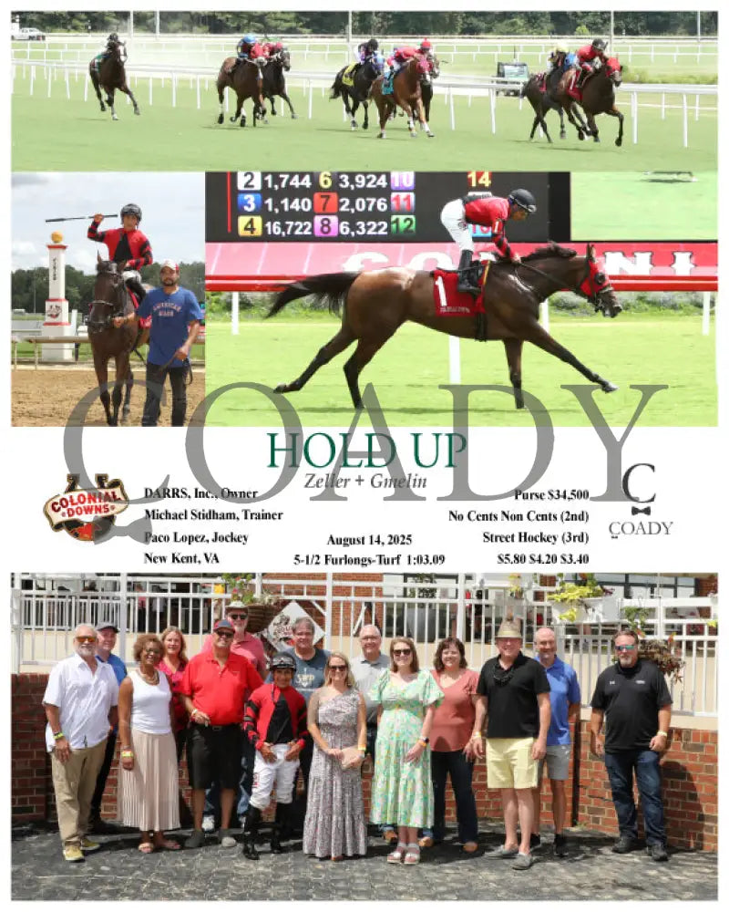 HOLD UP - Zeller + Gmelin - 08-14-25 - R04 - CNL - Group Colonial Downs