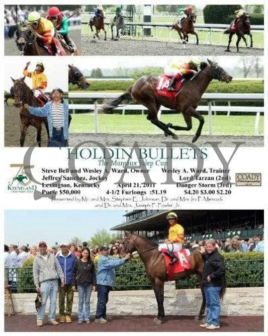 Holdin Bullets - 042111 Race 01 Keeneland