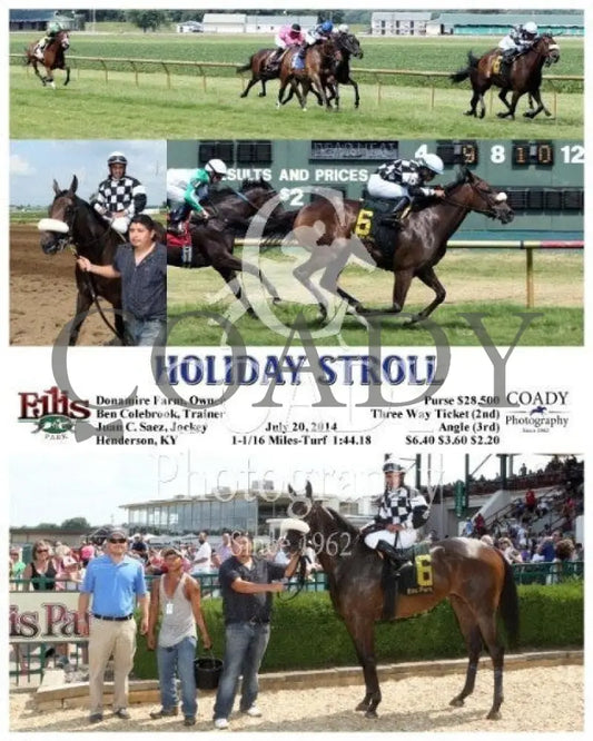 Holiday Stroll - 072014 Race 06 Elp Ellis Park