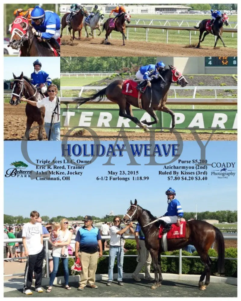 Holiday Weave - 052315 Race 07 Btp Belterra Park