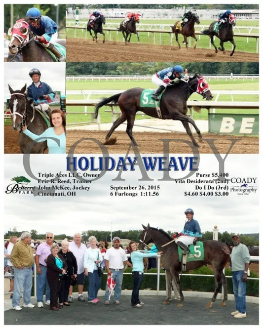 Holiday Weave - 092615 Race 02 Btp Belterra Park