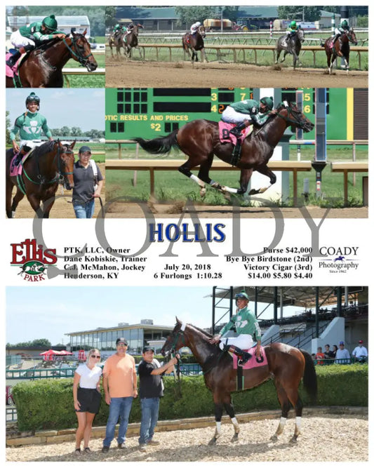 Hollis - 072018 Race 06 Elp Ellis Park