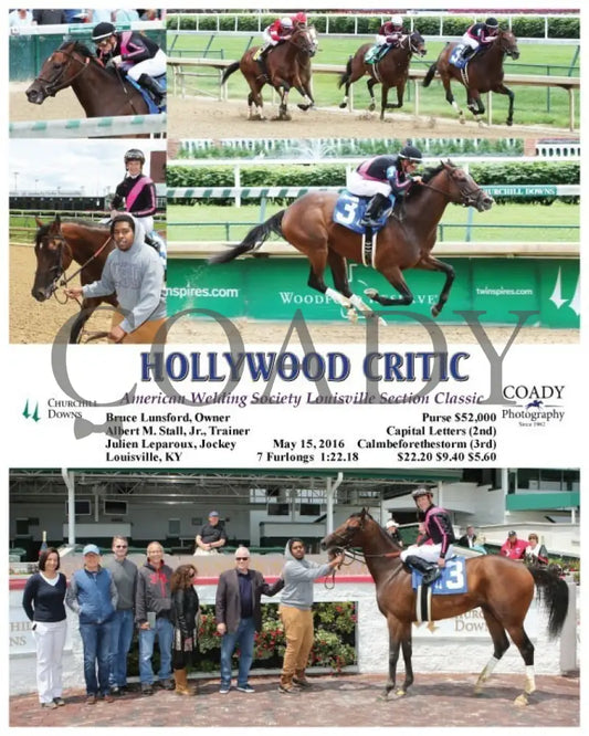 Hollywood Critic - 051516 Race 04 Cd Churchill Downs
