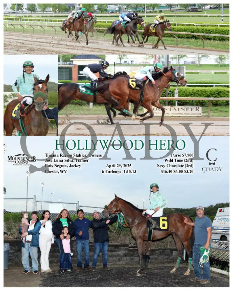 HOLLYWOOD HERO - 04-29-25 - R02 - MNR Mountaineer Park