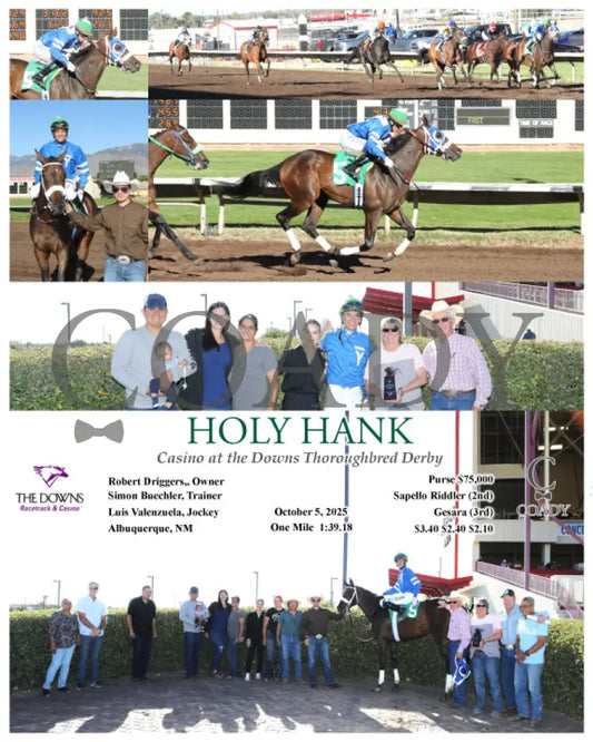 HOLY HANK - Casino at the Downs Thoroughbred Derby - 10-05-25 - R08 - ALB Downs at Albuquerque