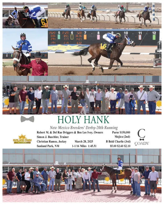 HOLY HANK - New Mexico Breeders’ Derby-20th Running - 03-28-25 - R08 - SUN Sunland Park