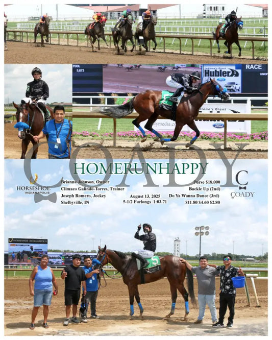 HOMERUNHAPPY - 08-13-25 - R01 - IND Indiana Grand