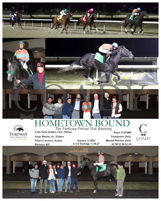 HOMETOWN BOUND - The Turfway Prevue 31st Running - 01-03-26 - R06 - TP - Coady Media - Kurtis Coady Photography