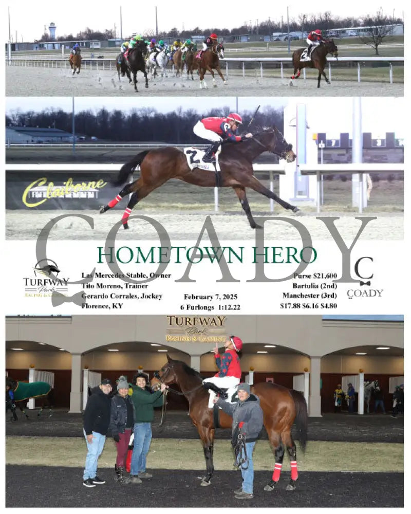Hometown Hero - 02-07-25 R01 Tp Turfway Park