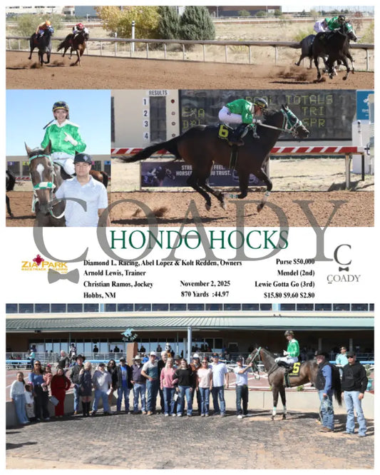 HONDO HOCKS - 11-02-25 - R01 - ZIA Zia Park