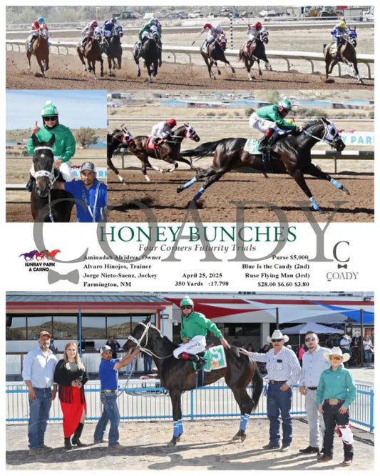 HONEY BUNCHES - Four Corners Futurity Trials - 04-25-25 - R08 - SRP SunRay Park