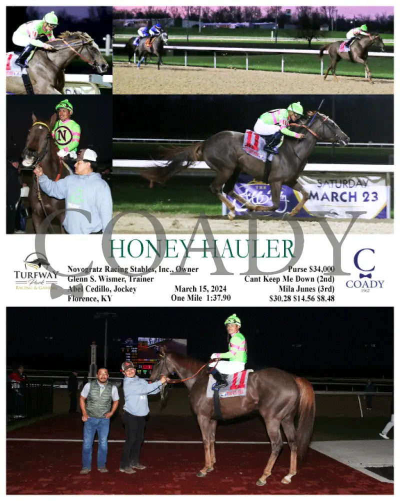 Honey Hauler - 03 - 15 - 24 R05 Tp Turfway Park