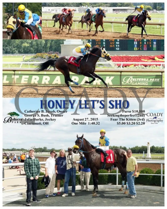 Honey Let’s Sho - 082715 Race 04 Btp Belterra Park