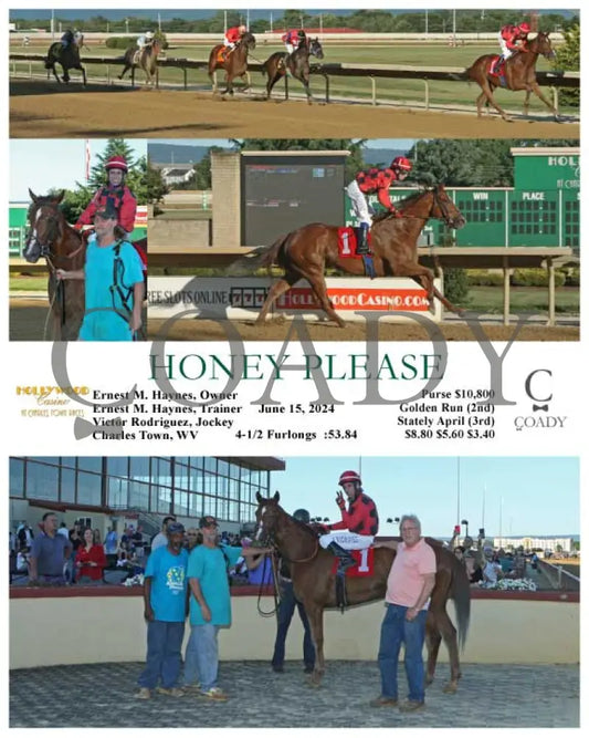 Honey Please - 06-15-24 R01 Ct Hollywood Casino At Charles Town Races