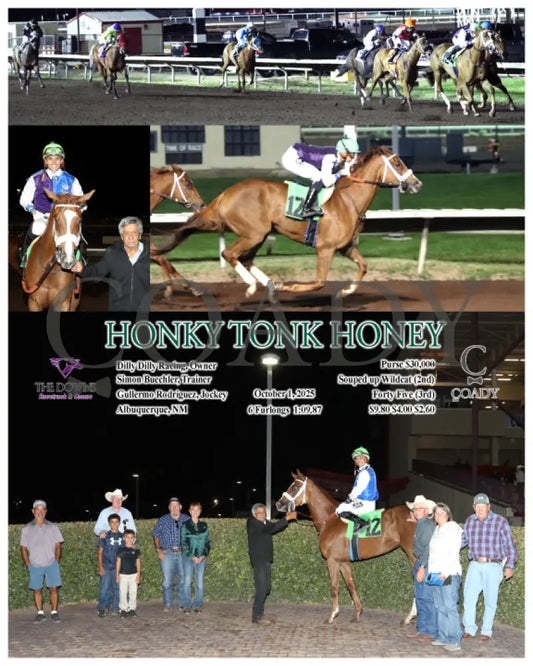 HONKY TONK HONEY - 10-01-25 - R06 - ALB Downs at Albuquerque