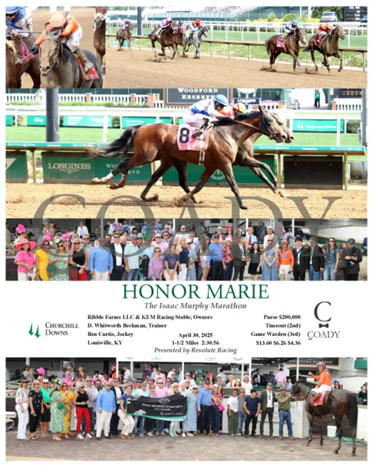 HONOR MARIE - The Isaac Murphy Marathon - 04-30-25 - R08 - CD Churchill Downs