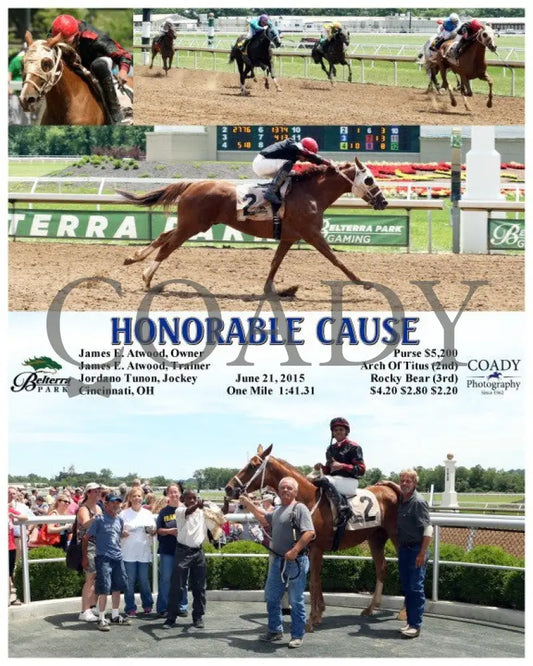 Honorable Cause - 062115 Race 02 Btp Belterra Park