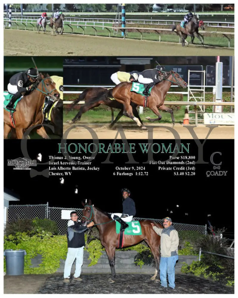 Honorable Woman - 10-09-24 R06 Mnr Mountaineer Park