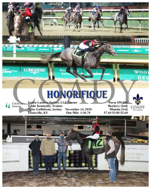 Honorifique - 11-14-20 R11 Cd Churchill Downs