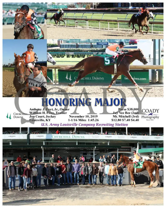 Honoring Major - 11-10-19 R04 Cd Churchill Downs